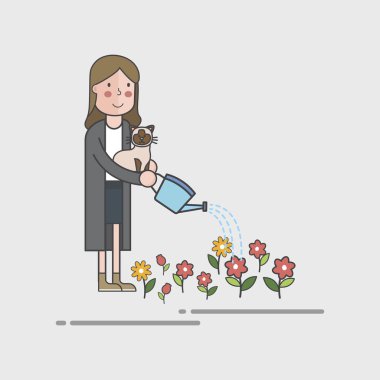 thema van de muziek met abstracte regenboog gekleurde achtergrond