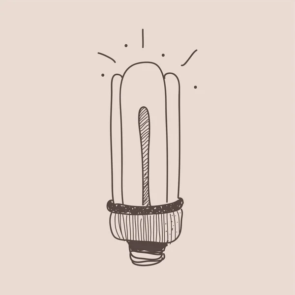 Illustration Une Ampoule — Photo