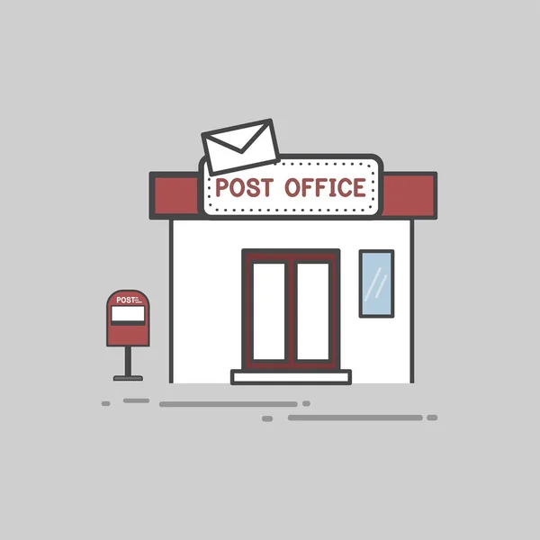 Illustratieset Van Postbezorging — Stockfoto