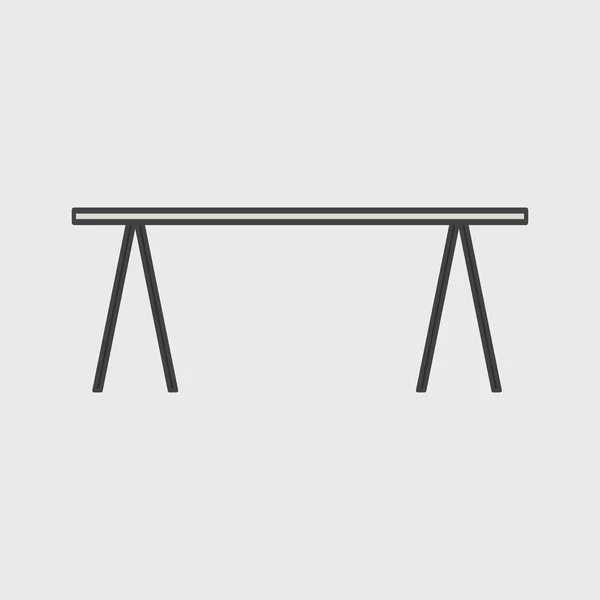 Illustration Icône Table Bureau — Photo