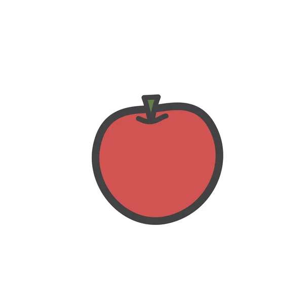 Illustration Der Frucht Ikone — Stockfoto