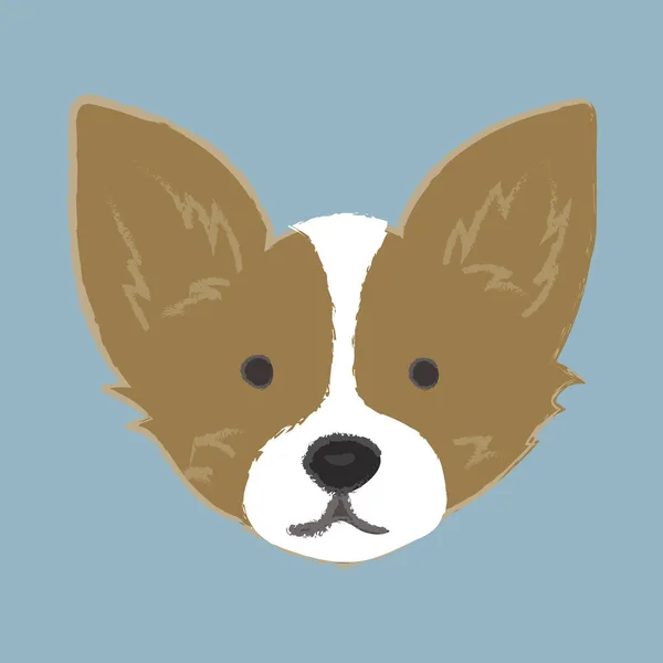 Illustration Muzzle Dog — Stock Photo, Image