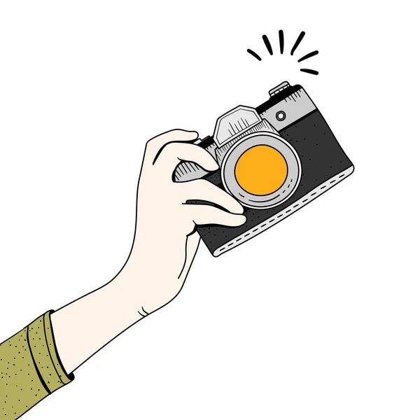 Illustration Vintage Kamera — Stockfoto