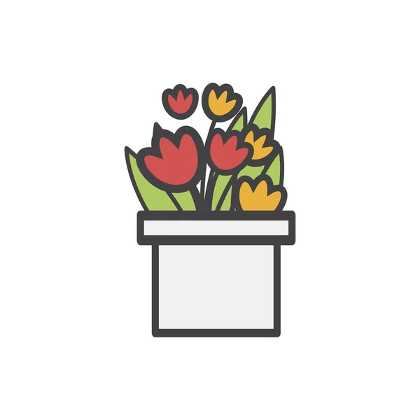 Ilustración Plantas Casa — Foto de Stock