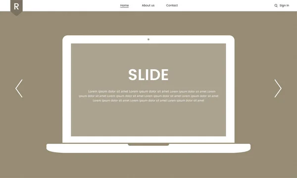 Illustratie Van Website Elementen Voor Webdesign — Stockfoto