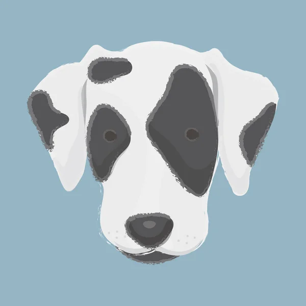 Illustration Muzzle Dog — Stock Photo, Image