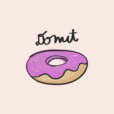 Şekil çizim tarzı donut