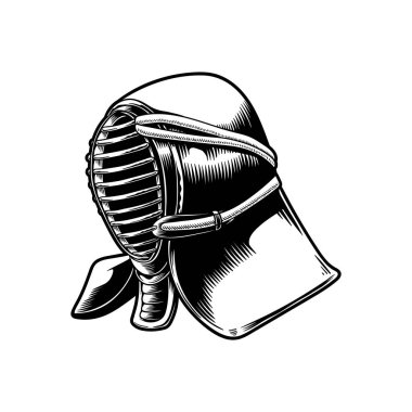 Japon geleneği stil illüstrasyon 