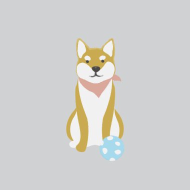 Köpek simgesi toplama gösterimi 