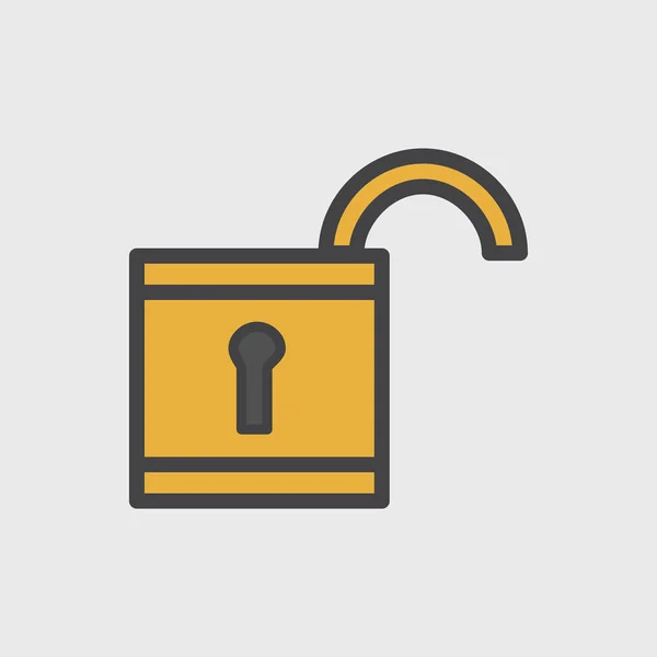 Illustration Lock Icon — Stock Photo, Image