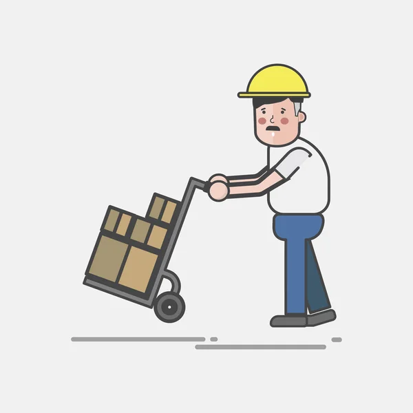 Illustration Service Logistique — Photo