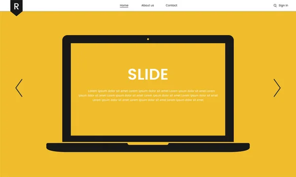 Illustrazione Degli Elementi Del Sito Web Web Design — Foto Stock