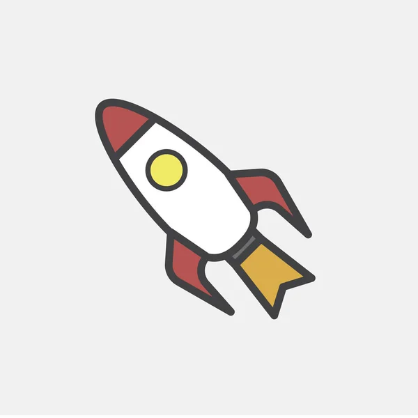 Illustration Rocket Ship — Stock Photo, Image