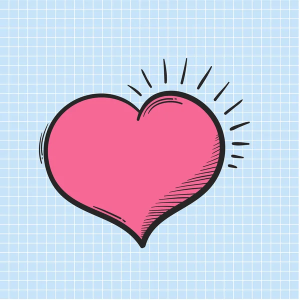 Ілюстрація Значка Серця — стокове фото