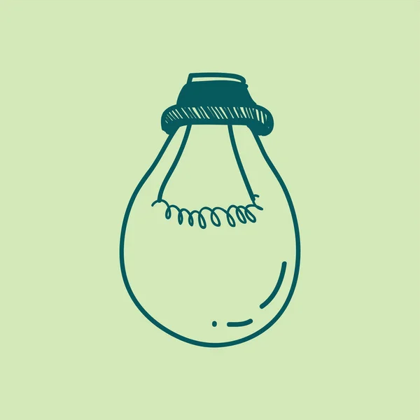 Illustration Light Bulb — Stock Photo, Image