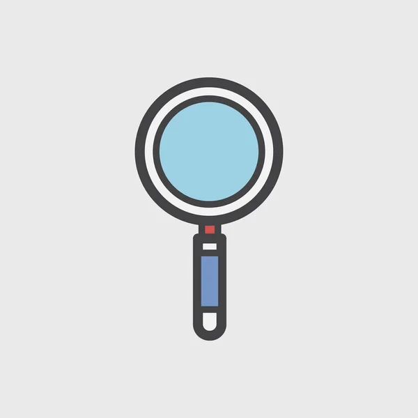 Illustration Magnifying Glass Icon — Stock Photo, Image