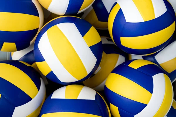 Volleyballs Balls Pile Sport Concept — Stock Photo, Image