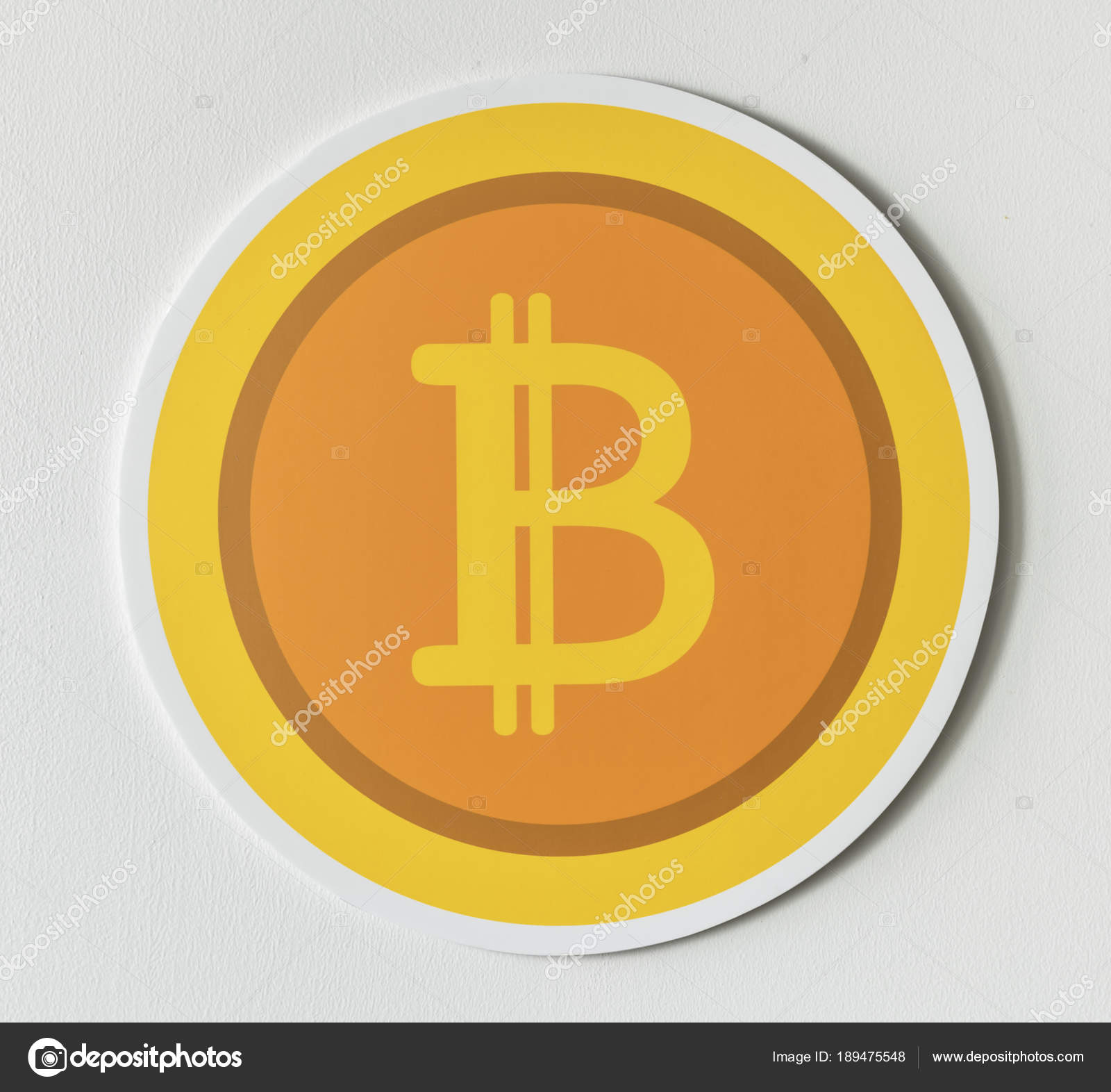 Значок криптовалюты Значок криптовалюты bitcoin рост за год