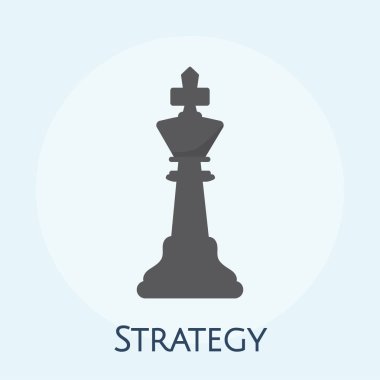 İş stratejisi konseptinin gösterimi