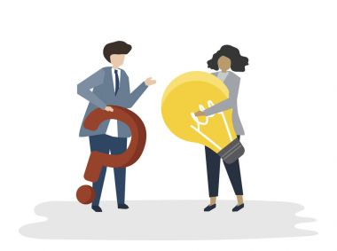 İnsanların tasviri Avatar iş planı konsepti