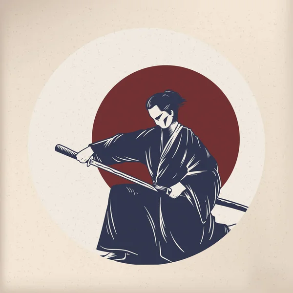 Japanische Tradition Stil Illustration — Stockfoto