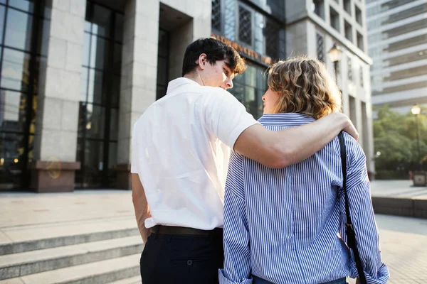 Coupl Incontri Nel Fine Settimana — Foto Stock