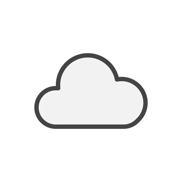 Illustration Der Cloud Speicherung — Stockfoto