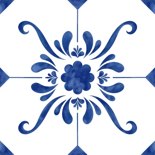 Ilustração Azulejos Padrão Texturizado — Fotografia de Stock