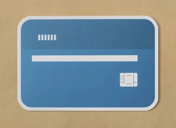 Kreditkarten Ikone — Stockfoto