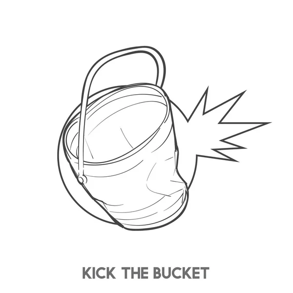 Kick Hink Illustration — Stockfoto