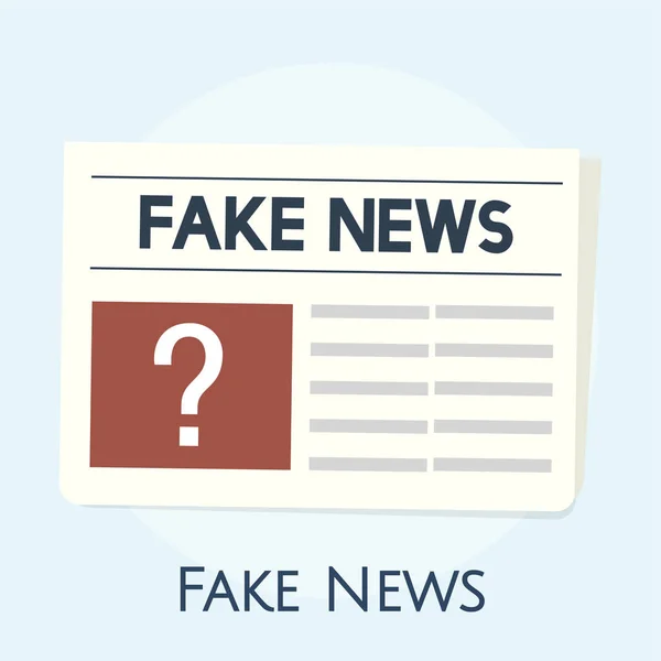 Illustration Des Fake News Konzepts — Stockfoto