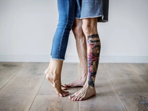 Casal Mudando Para Nova Casa — Fotografia de Stock