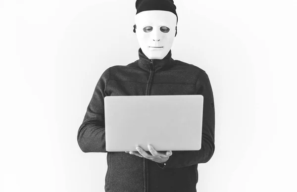 Bilgisayar Hacker Siber Suç — Stok fotoğraf