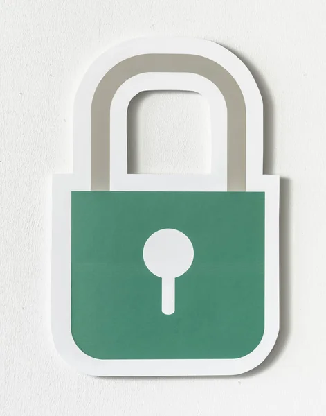 Privacidad Seguridad Bloqueo Icono Seguridad — Foto de Stock