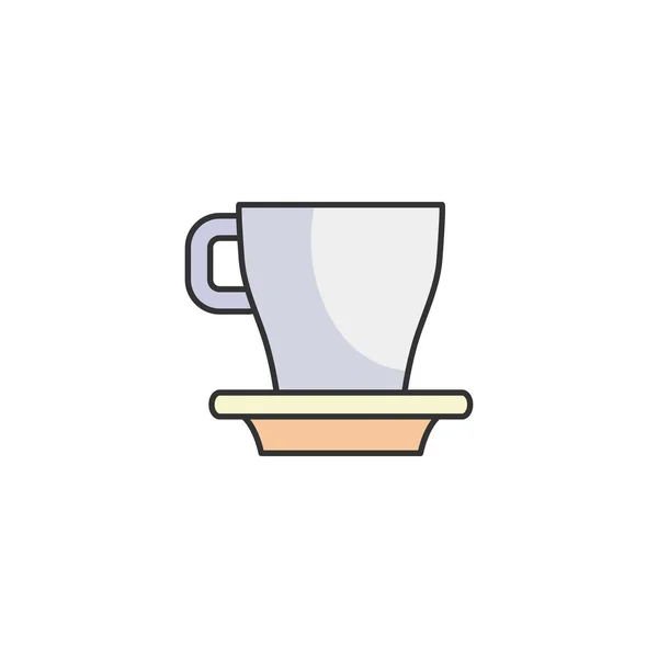 コーヒー カップのイラスト — ストック写真