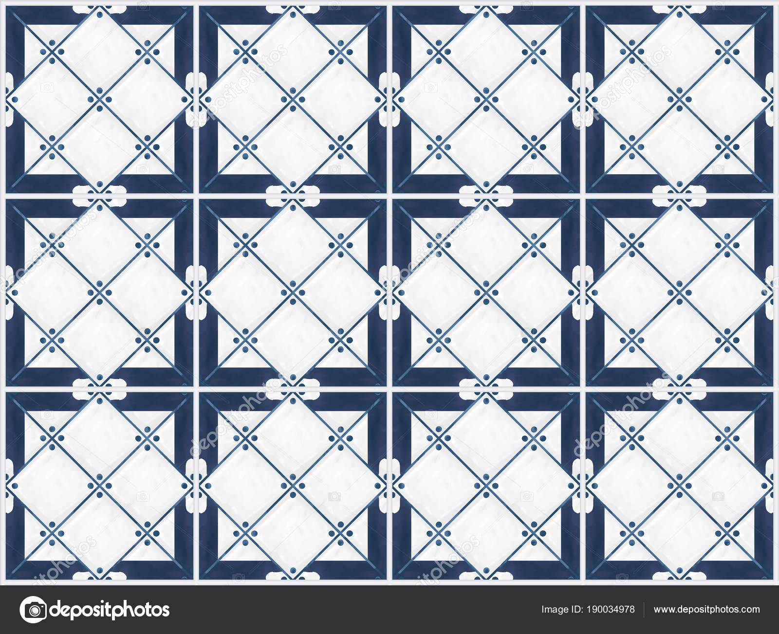 Ilustración Azulejos Patrón Texturizado — Foto de stock © Rawpixel