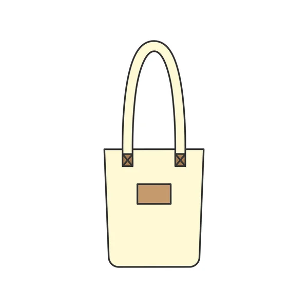 Illustration Tote Bag — Stock Photo, Image