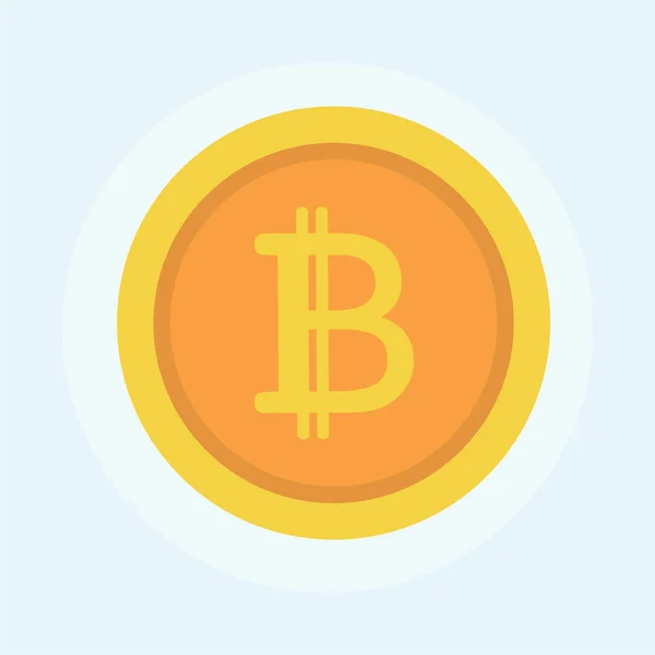 Ilustración Del Concepto Bitcoin — Foto de Stock