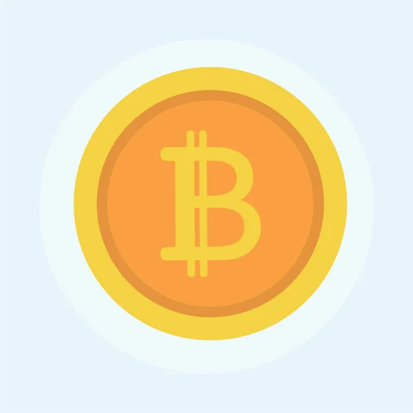 Illustration Bitcoin Koncept — Stockfoto