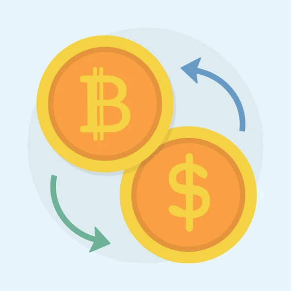 Illustration Bitcoin Concept — Stock Photo, Image