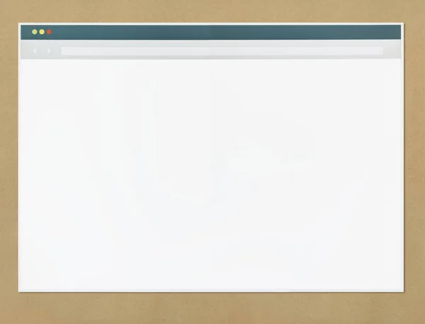 Icono Navegador Web — Foto de Stock