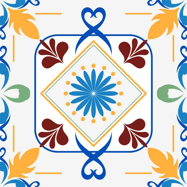 Ilustración Azulejos Patrón Texturizado — Foto de Stock