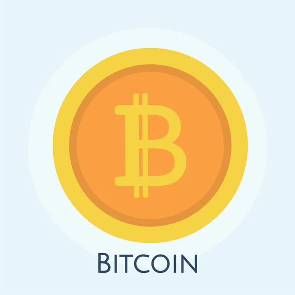 Illustratie Van Bitcoin Concept — Stockfoto