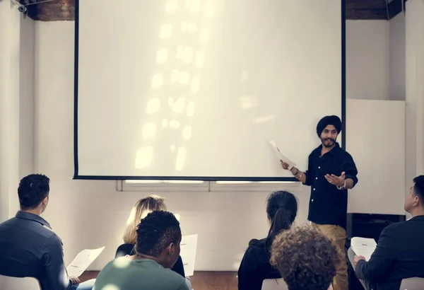 Geschäftsleute Einem Meeting — Stockfoto