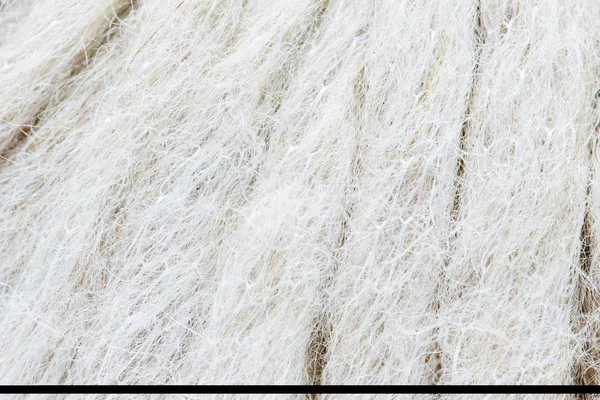 White Fluffy Fabric Surface — Stock Photo, Image