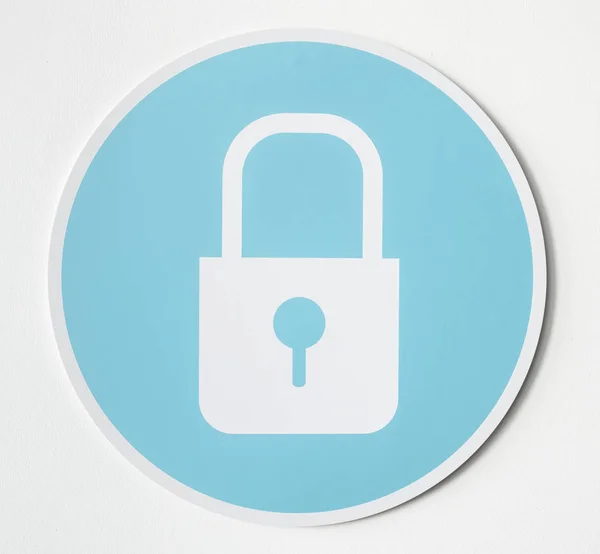 Privacy Safety Lock Icon Symbol — Stock Photo, Image