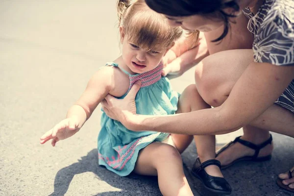 Mãe Filha Tempo Qualidade — Fotografia de Stock