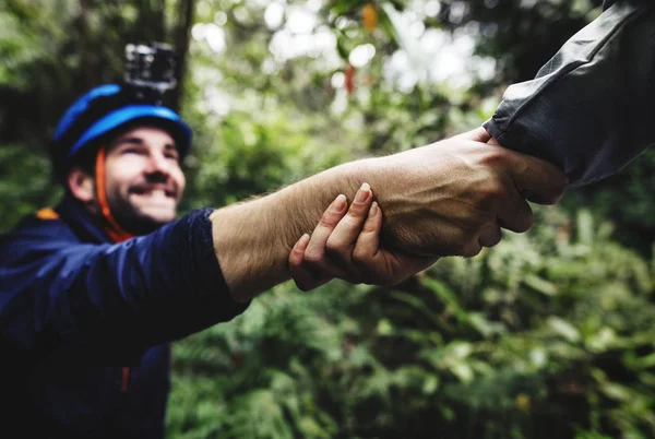 Hand Met Helpende Hand — Stockfoto