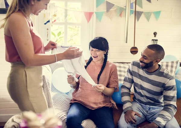 Människor Baby Shower Part — Stockfoto