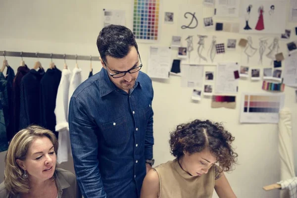 Personas Que Trabajan Taller — Foto de Stock